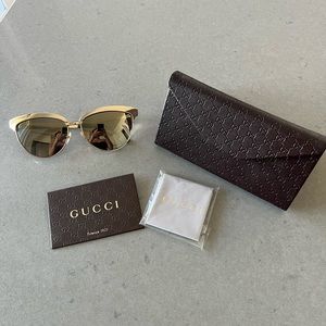 Gucci Gold Sunglasses GG 4249/S